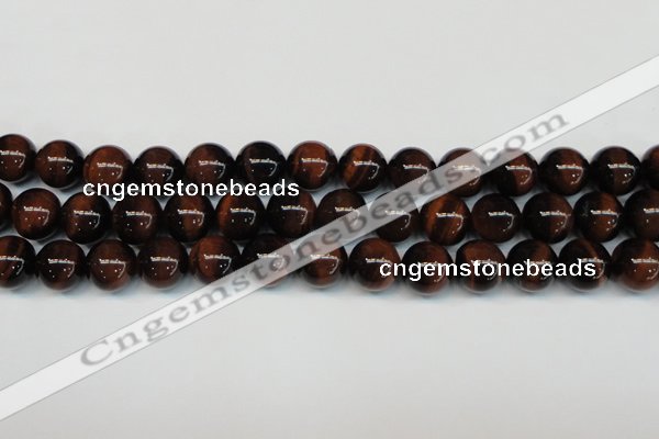 CTE1287 15.5 inches 12mm round A+ grade red tiger eye beads