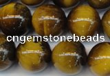 CTE1313 15.5 inches 12mm round B grade yellow tiger eye beads