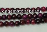 CTE135 15.5 inches 6mm round dyed tiger eye gemstone beads