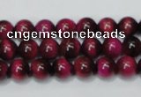 CTE136 15.5 inches 8mm round dyed tiger eye gemstone beads