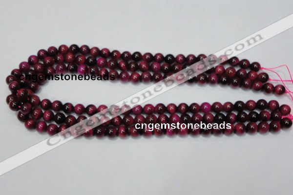 CTE136 15.5 inches 8mm round dyed tiger eye gemstone beads