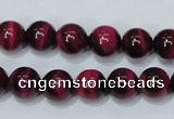 CTE137 15.5 inches 10mm round dyed tiger eye gemstone beads