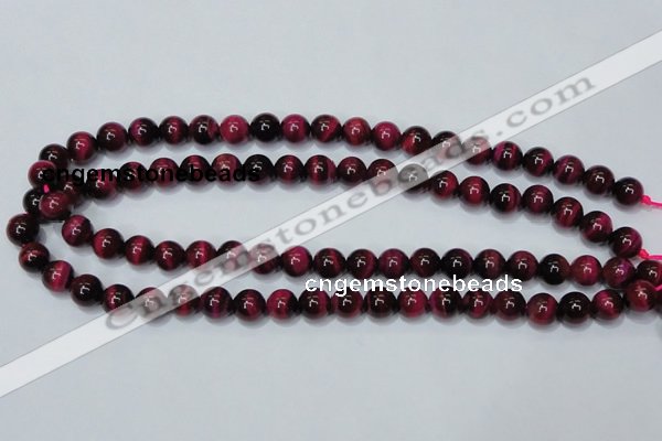 CTE137 15.5 inches 10mm round dyed tiger eye gemstone beads