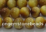 CTE1402 15.5 inches 8mm round golden tiger eye beads wholesale