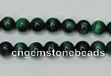 CTE141 15.5 inches 6mm round dyed tiger eye gemstone beads