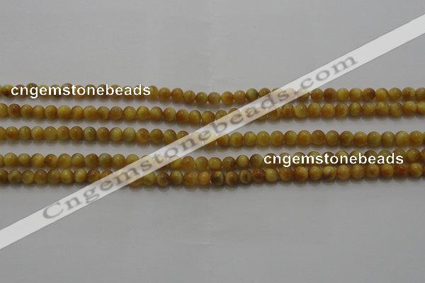 CTE1410 15.5 inches 4mm round golden tiger eye beads wholesale