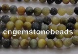 CTE1420 15.5 inches 4mm round golden & blue tiger eye beads wholesale