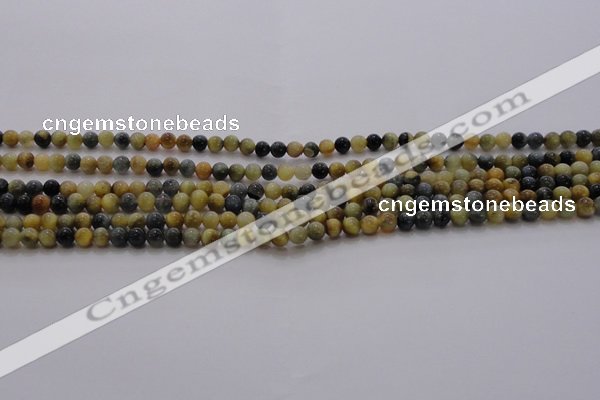 CTE1420 15.5 inches 4mm round golden & blue tiger eye beads wholesale