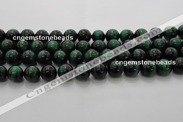 CTE1426 15.5 inches 16mm round green tiger eye beads wholesale