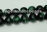 CTE143 15.5 inches 10mm round dyed tiger eye gemstone beads