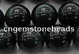 CTE1434 15.5 inches 12mm round green tiger eye beads wholesale