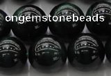 CTE1435 15.5 inches 14mm round green tiger eye beads wholesale