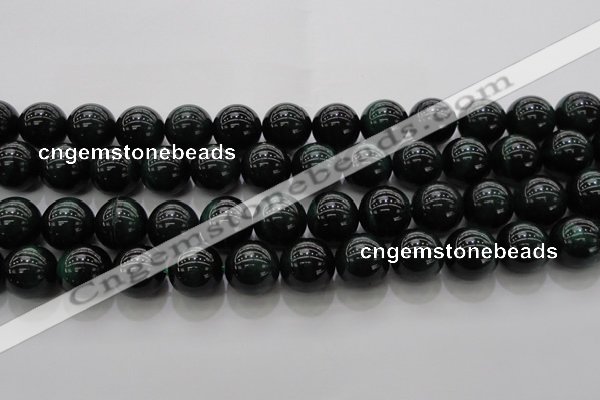 CTE1435 15.5 inches 14mm round green tiger eye beads wholesale