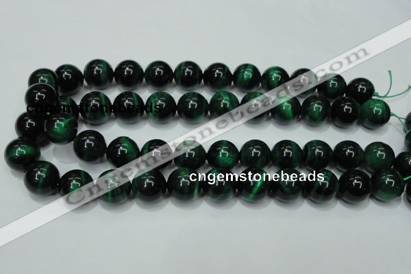 CTE145 15.5 inches 14mm round dyed tiger eye gemstone beads