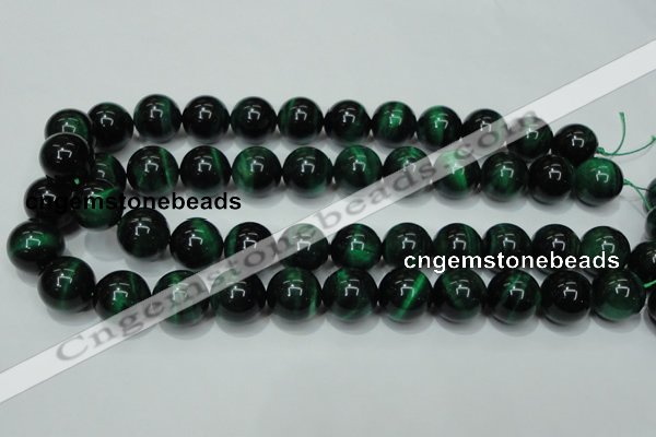 CTE146 15.5 inches 16mm round dyed tiger eye gemstone beads