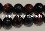 CTE149 15.5 inches 12mm round colorful tiger eye beads wholesale