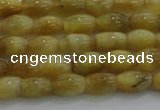 CTE1513 15.5 inches 4*6mm rice golden tiger eye beads wholesale