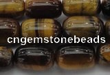 CTE1595 15.5 inches 10*15mm drum yellow tiger eye beads