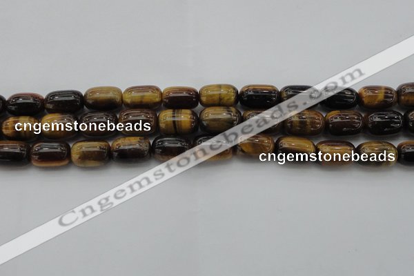 CTE1595 15.5 inches 10*15mm drum yellow tiger eye beads