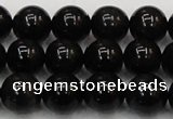 CTE1603 15.5 inches 10mm round AB grade black tiger eye beads