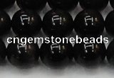 CTE1606 15.5 inches 16mm round AB grade black tiger eye beads