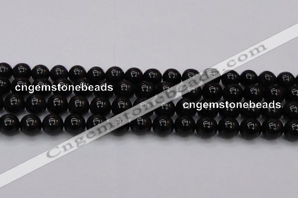 CTE1615 15.5 inches 14mm round A grade black tiger eye beads