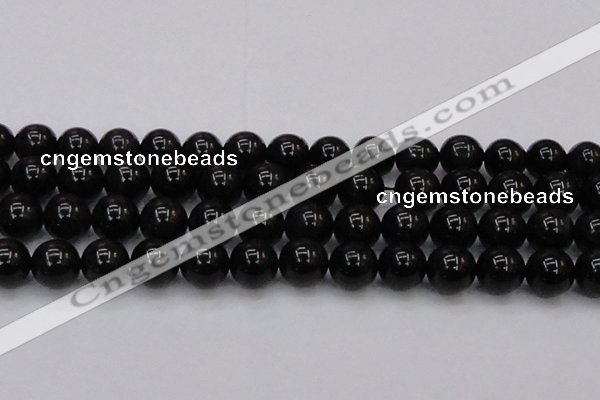 CTE1617 15.5 inches 18mm round A grade black tiger eye beads