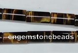 CTE165 15.5 inches 6*12mm column yellow tiger eye gemstone beads