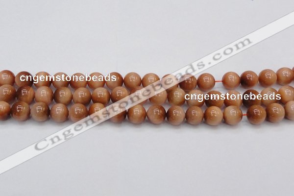 CTE1651 15.5 inches 6mm round sun orange tiger eye beads