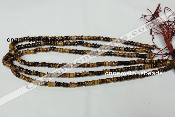 CTE167 15.5 inches 6*8mm yellow tiger eye gemstone beads