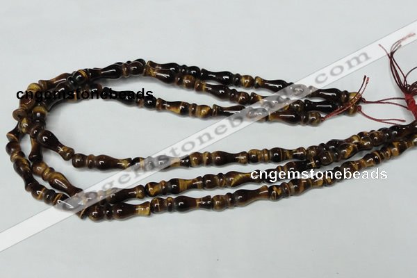 CTE168 15.5 inches 6*28mm yellow tiger eye gemstone beads