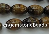 CTE1702 15.5 inches 13*18mm rice yellow tiger eye beads