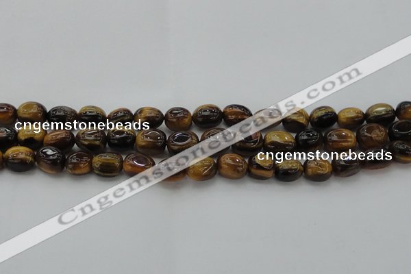 CTE1708 15.5 inches 10*14mm nuggets yellow tiger eye beads