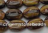 CTE1715 15.5 inches 12*16mm oval yellow tiger eye beads wholesale