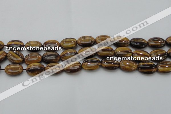 CTE1716 15.5 inches 13*18mm oval yellow tiger eye beads wholesale