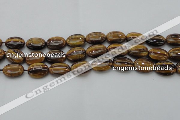 CTE1717 15.5 inches 15*20mm oval yellow tiger eye beads wholesale