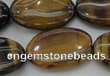 CTE1719 15.5 inches 20*30mm oval yellow tiger eye beads wholesale