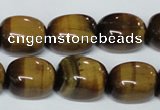 CTE174 15.5 inches 13*18mm nuggets yellow tiger eye gemstone beads