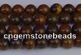 CTE1780 15.5 inches 4mm round yellow iron tiger beads wholesale