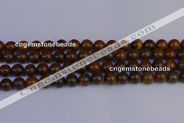 CTE1784 15.5 inches 12mm round yellow iron tiger beads wholesale