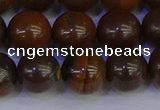 CTE1785 15.5 inches 14mm round yellow iron tiger beads wholesale