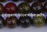 CTE1794 15.5 inches 12mm round red iron tiger beads wholesale