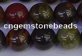 CTE1795 15.5 inches 14mm round red iron tiger beads wholesale