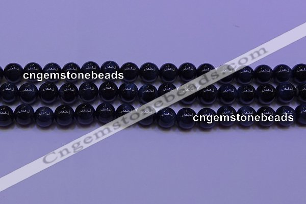 CTE1852 15.5 inches 8mm round blue tiger eye beads wholesale