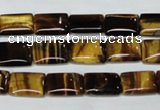 CTE189 15.5 inches 13*18mm rectangle yellow tiger eye gemstone beads