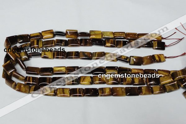 CTE190 15.5 inches 15*20mm rectangle yellow tiger eye gemstone beads