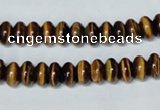 CTE193 15.5 inches 4*6mm rondelle yellow tiger eye gemstone beads