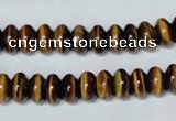 CTE194 15.5 inches 5*8mm rondelle yellow tiger eye gemstone beads