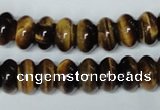 CTE196 15.5 inches 7*12mm rondelle yellow tiger eye gemstone beads