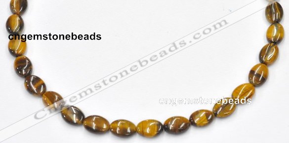 CTE20 15.5 inches oval 13*18mm yellow tiger eye beads Wholesale